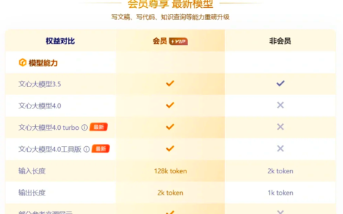 文心一言付费与不付费区别 4.0值得买吗